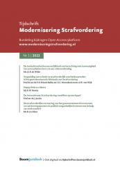 Tijdschrift Modernisering Strafvordering (TMSv)