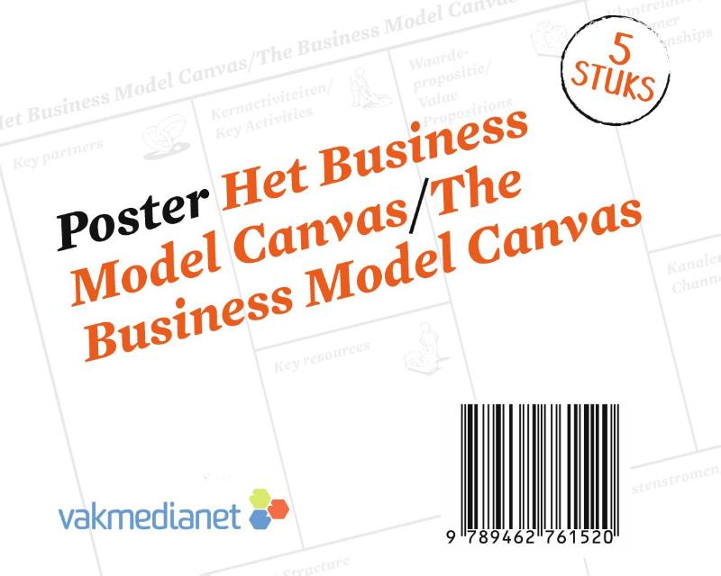 zelfmoord Geboorteplaats helemaal Poster Businessmodel Canvas/Poster The Business Model Canvas | Osterwalder,  Pigneur | 9789462761520 | Boom