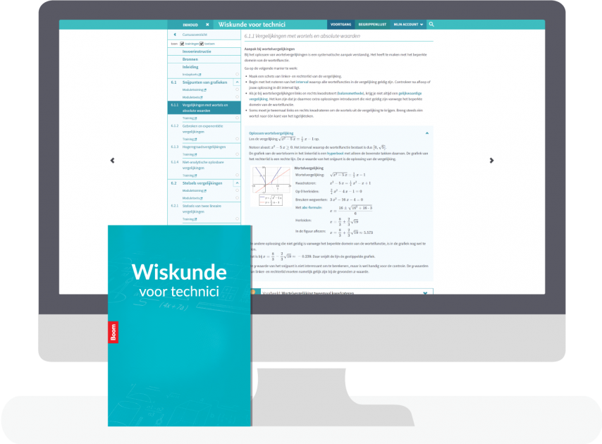 Wiskunde voor technici - Saxion - Life science | Boom