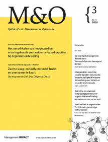 M&O, Tijdschrift Management & Organisatie - het eerste jaar 40% korting!