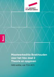 Maatwerkeditie | Boekhouden voor het hbo deel 2