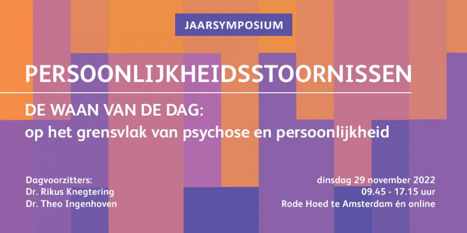 Jaarsymposium persoonlijkheidsstoornissen