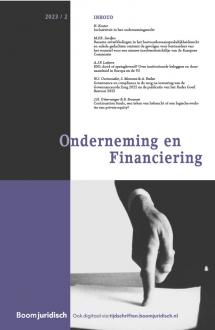 Onderneming en Financiering (O&F)