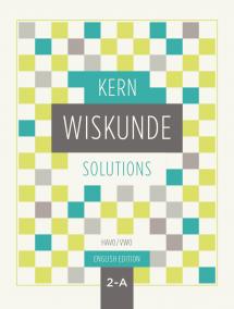 KERN Wiskunde oplossingenboek havo/vwo 2 deel A - English edition