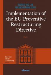 Implementation of the EU Preventive Restructuring Directive - Part I
