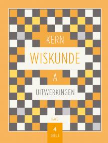 KERN Wiskunde uitwerkingenboek 4 havo wiskunde A deel 1
