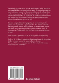 Wetgeving belastingrecht 2022