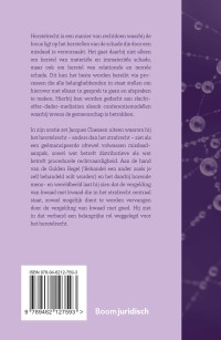 Herstelrecht: de kunst van een geëmancipeerde misdaadaanpak