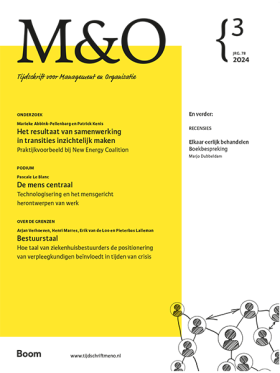 Tijdschrift Management en Organisatie M&O