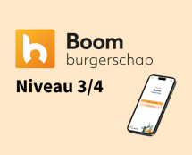 Boom burgerschap App niveau 3 en 4 - 1 jaarlicentie