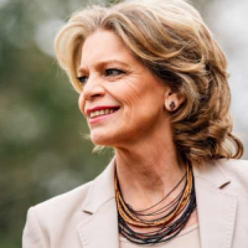 Dagvoorzitter Inge Diepman