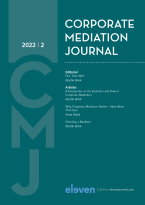 Archief | Corporate Mediation Journal (CMJ)