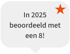 In 2025 beoordeeld met een 8