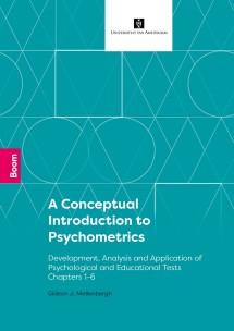 A conceptual introduction to psychometrics | Maatwerkeditie