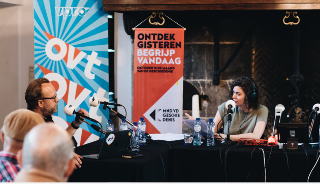 OVT Live vanuit de OBA + uitreiking Libris Geschiedenis Prijs