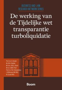 De werking van de Tijdelijke wet transparantie turboliquidatie