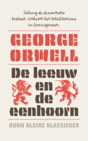 De leeuw en de eenhoorn van George Orwell (ISBN 9789024474370)