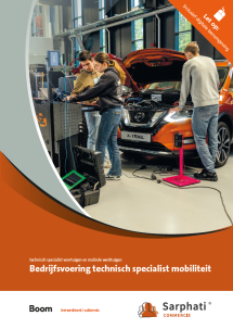 Bedrijfsvoering technisch specialist mobiliteit | combipakket