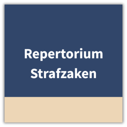 Repertorium Strafzaken 