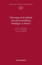 Omvang en kwaliteit van processtukken; bondiger is beter?