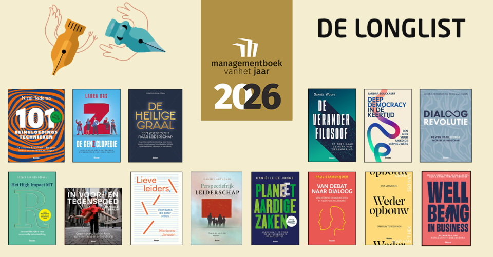 Longlist Managementboek van het Jaar 2026