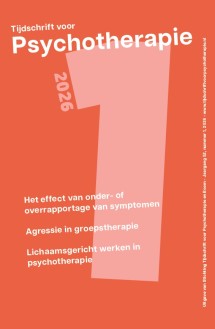 Omslag Tijdschrift voor psychotherapie