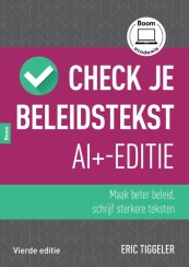 Check je beleidstekst – AI+-editie (4e editie)
