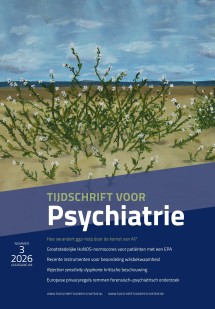 Omslag Tijdschrift voor Psychiatrie 2025