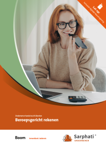 Beroepsgericht rekenen - Ondernemer | combipakket