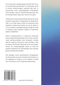 Macht, constitutionalisme en staatsrecht