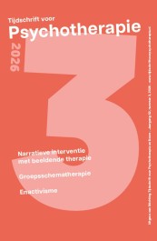 Omslag Tijdschrift voor psychotherapie