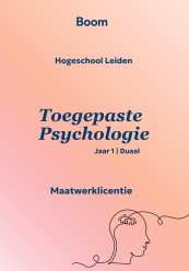 HS Leiden -Toegepaste psychologie - jaar 1 Duaal