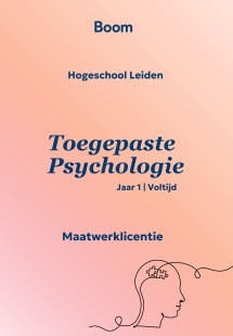 HS Leiden - Toegepaste psychologie - jaar 1 - Voltijd