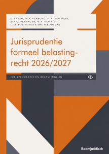 Jurisprudentie Formeel Belastingrecht 2026/2027