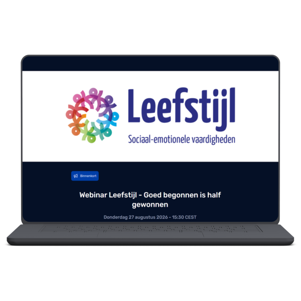 Webinar Leefstijl - Goed van start met je mentorklas