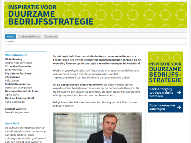 Actueel, interactief en innovatief onderwijs