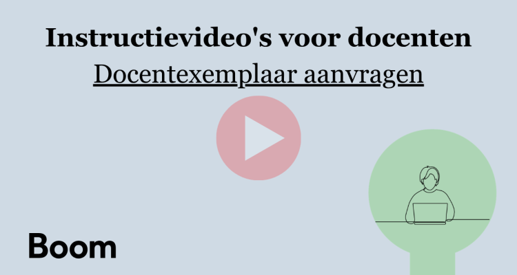 Docentexemplaar aanvragen