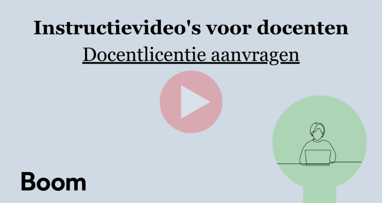 Docentlicentie aanvragen