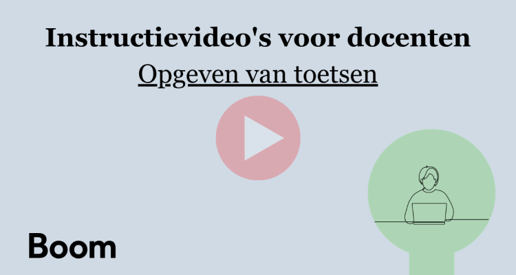 Opgeven van toetsen