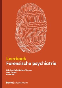 Omslag Leerboek forensische psychiatrie Goethals Meynen Popma Boom